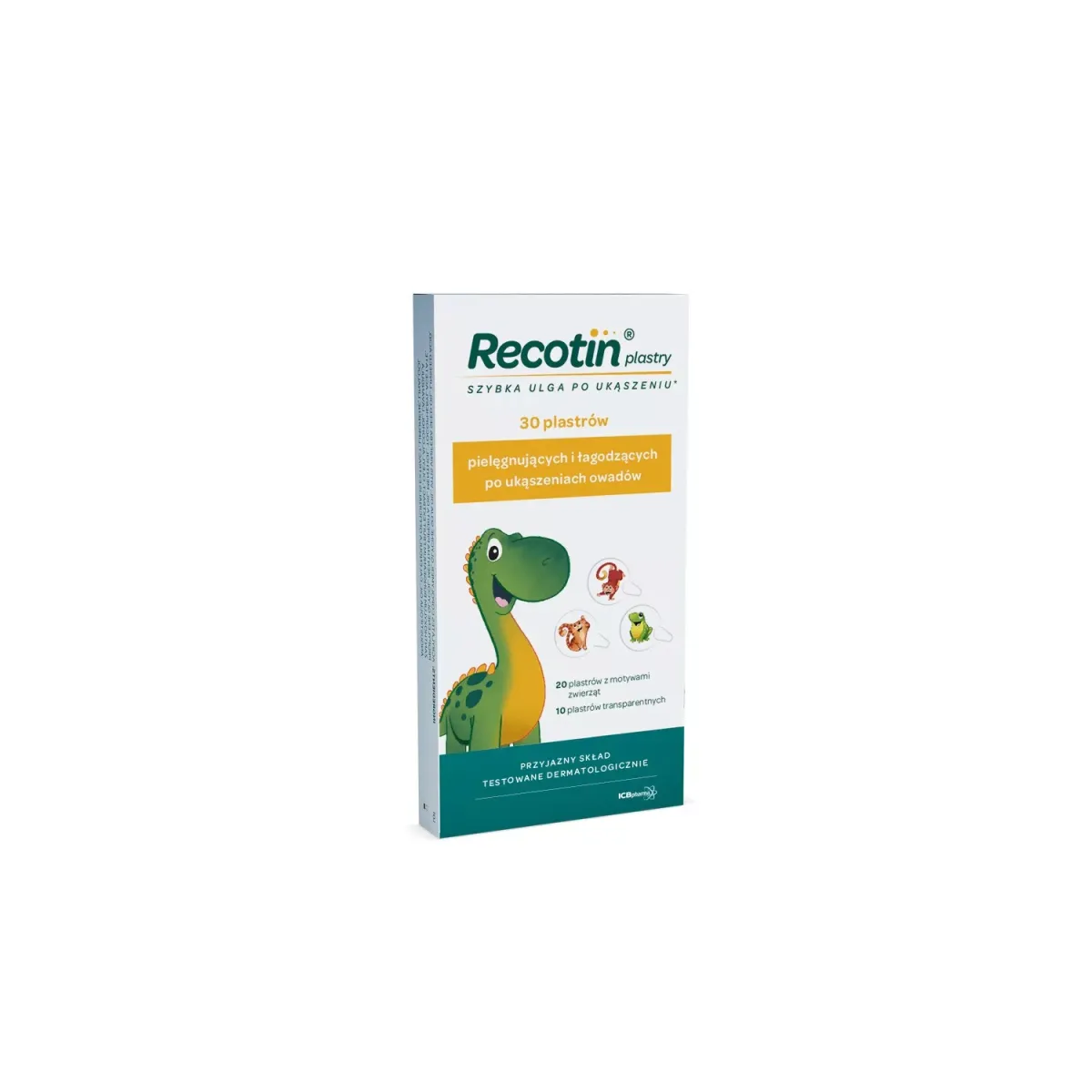 RECOTIN PLASTRY PO UKĄSZENIU OWADÓW 30 sztuk