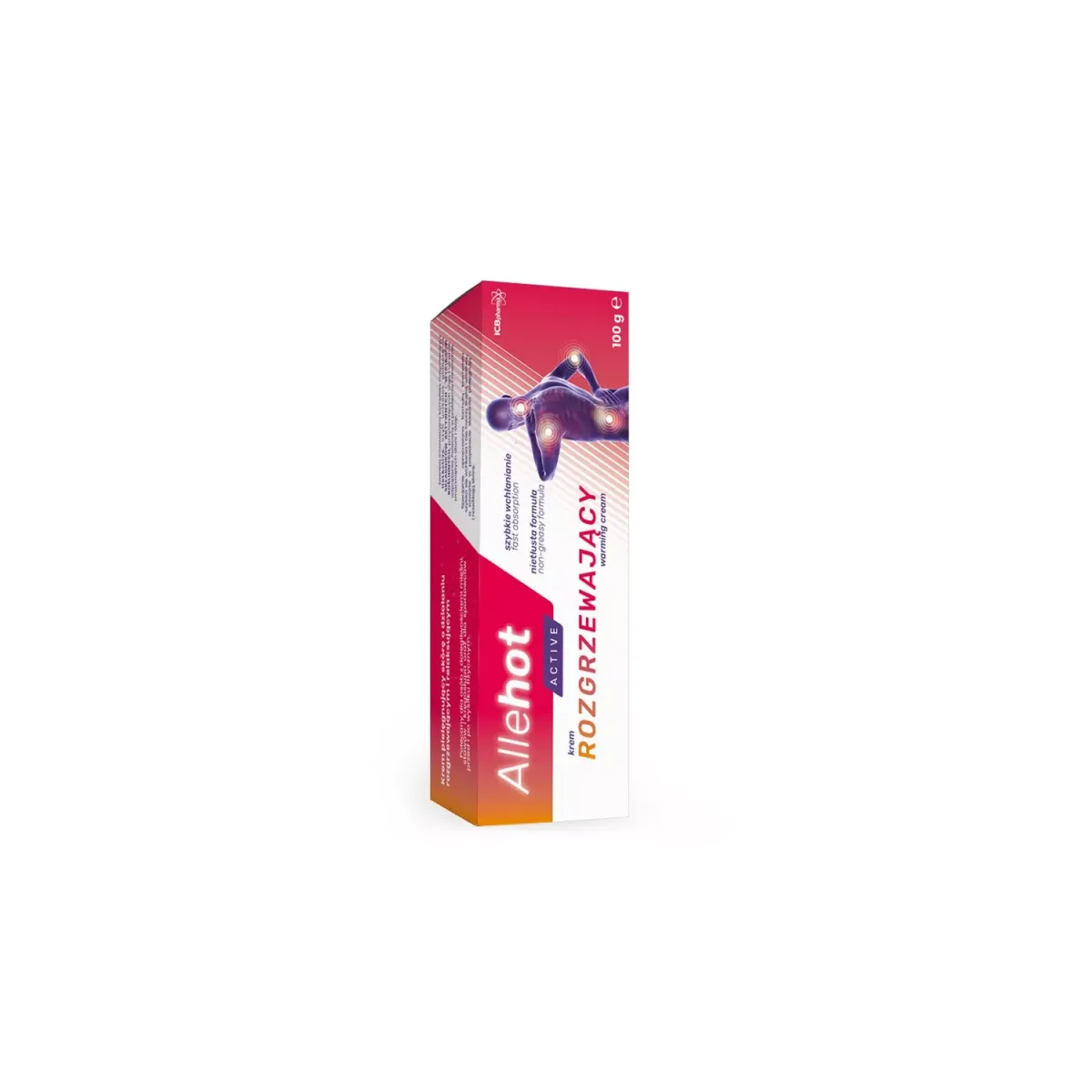 ALLEHOT ACTIVE KREM ROZGRZEWAJĄCY 100g