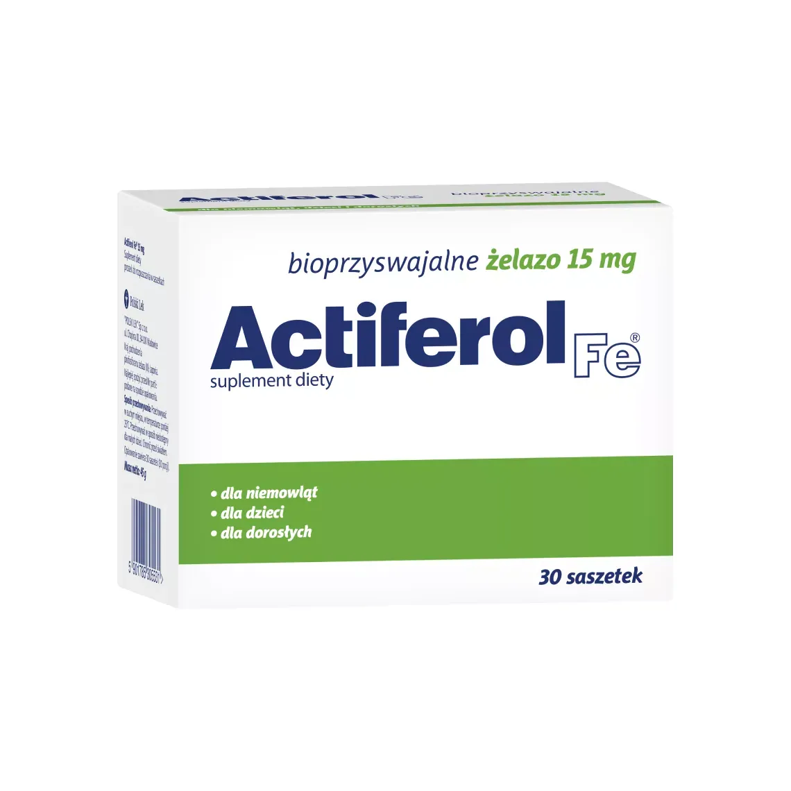 ACTIFEROL Fe 15 mg 30 saszetek