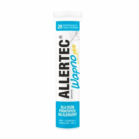 ALLERTEC WAPNO 20 tabletek musujących