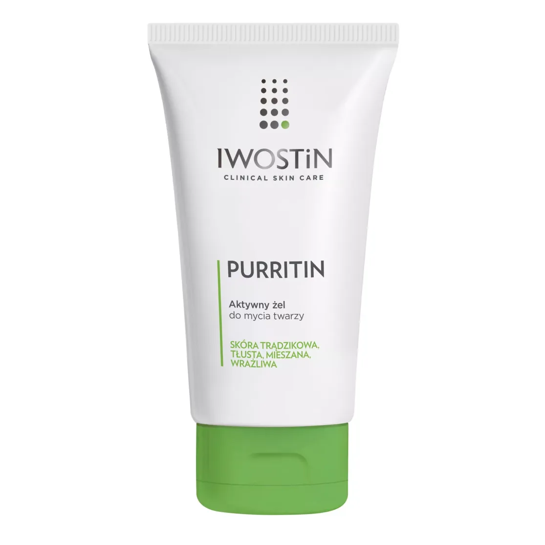 IWOSTIN PURRITIN AKTYWNY ŻEL DO MYCIA TWARZY 300 ml