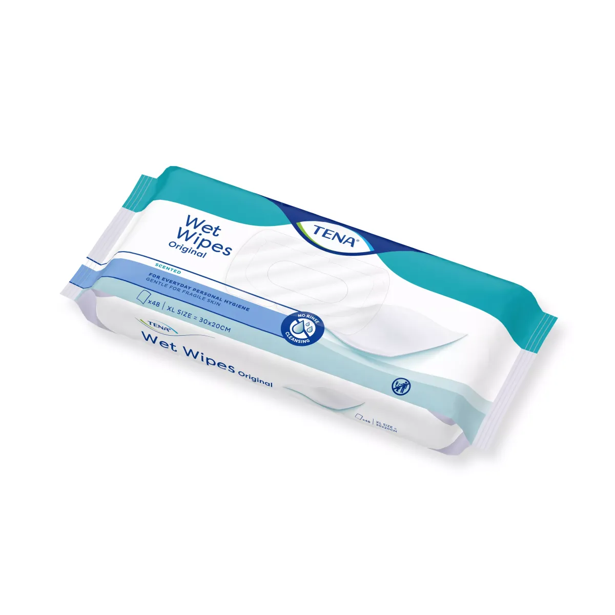 TENA Wet Wipes Original Chusteczki 48 szt.