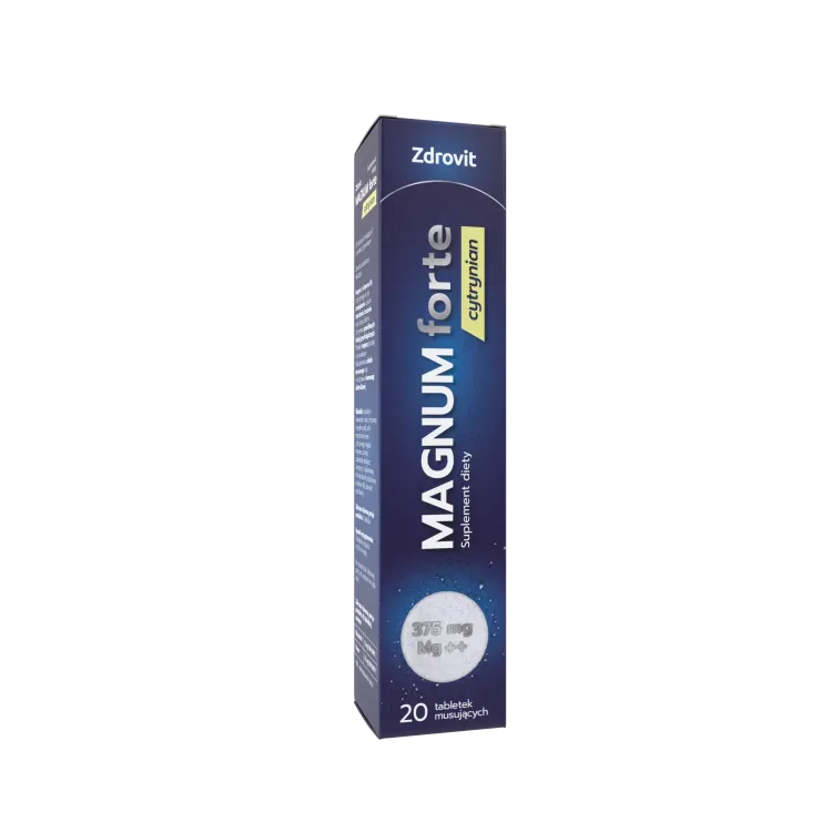 ZDROVIT MAGNUM FORTE CYTRYNIAN 20 tabletek musujących