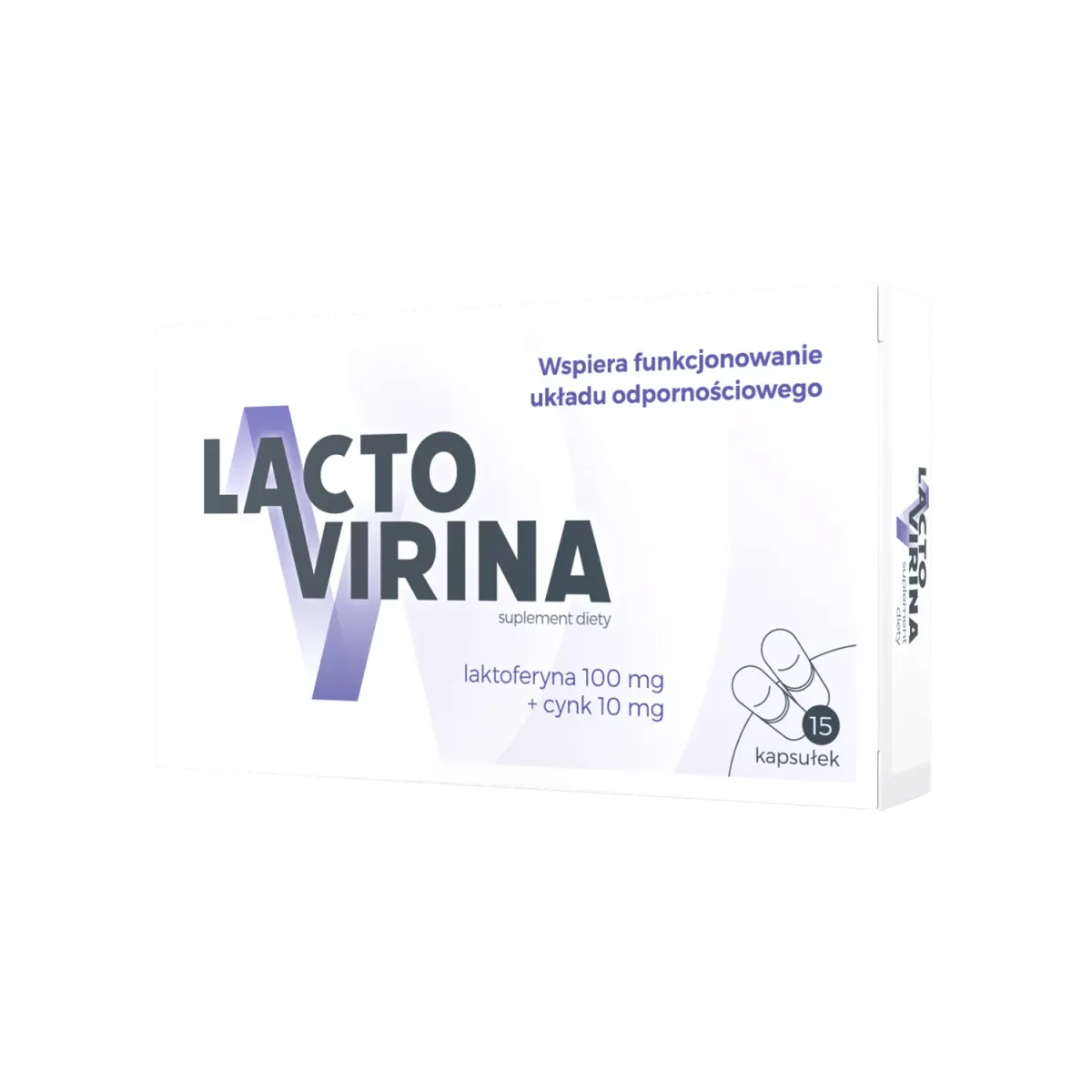 LACTOVIRINA 15 kapsułek