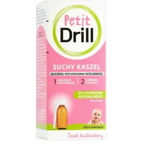 PETIT DRILL SMAK TRUSKAWKOWY 125 ml syrop