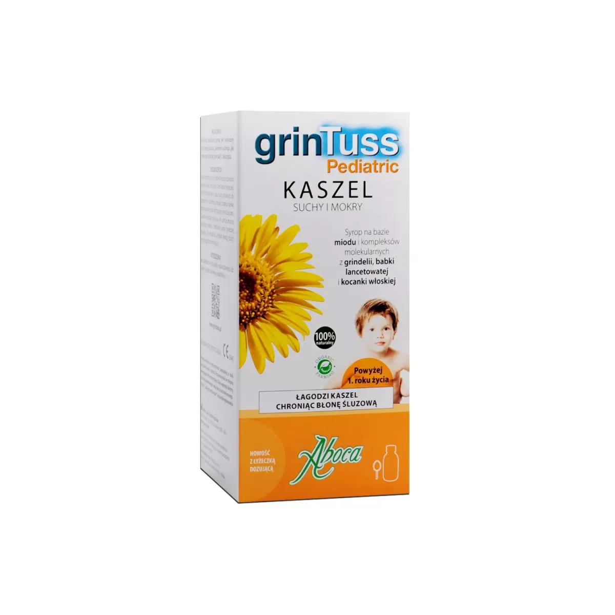 GRINTUSS PEDIATRIC KASZEL SUCHY I MOKRY 210 g syrop