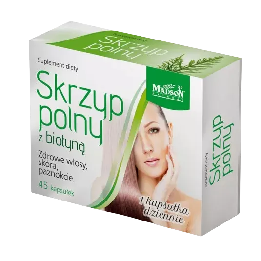 SKRZYP POLNY Z BIOTYNĄ: 45 kapsułek