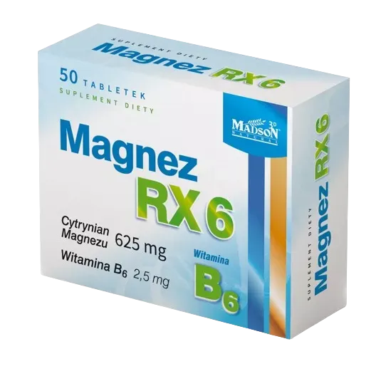 MAGNEZ RX 6 50 tabletek