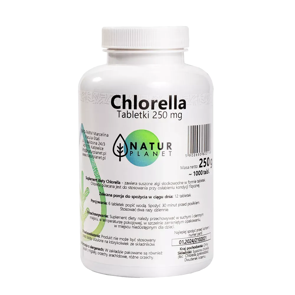 CHLORELLA 1000 tabletki