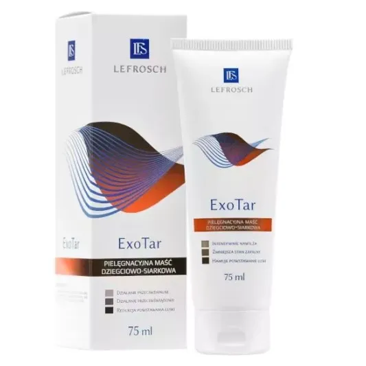 EXOTAR PIELĘGNACYJNA MAŚĆ DZIEGCIOWO - SIARKOWA 75 ml