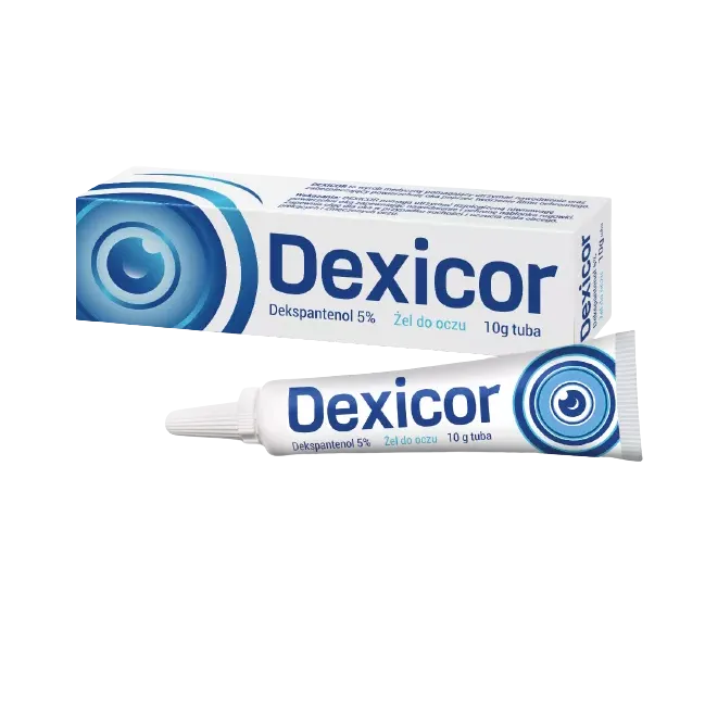 DEXICOR 10 g żel do oczu