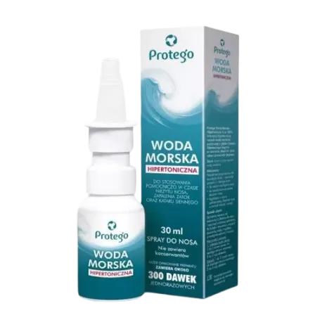PROTEGO WODA MORSKA HIPERTONICZNA: 30 ml