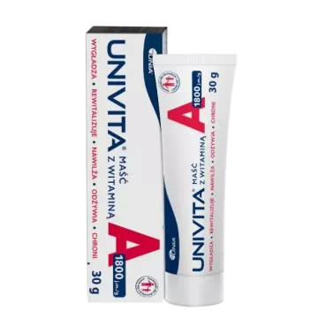 UNIVITA MAŚĆ Z WITAMINĄ A: 1800 j.m./g
