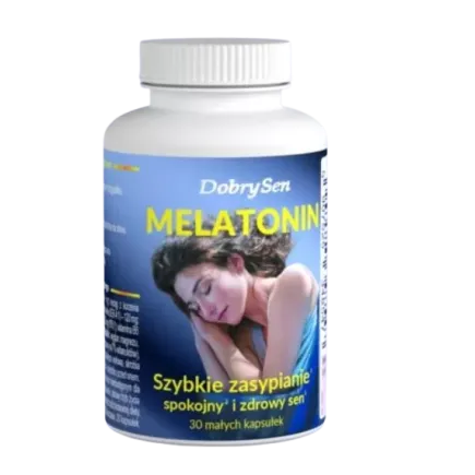 DOBRY SEN MELATONIN: 30 kapsułek