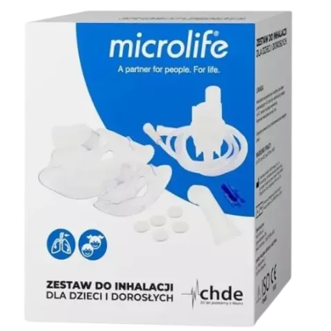 ZESTAW DO INHALACJI DLA DZIECI I DOROSŁYCH MICROLIFE