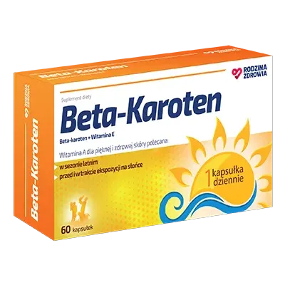 RODZINA ZDROWIA BETA-KAROTEN 60 kapsułek