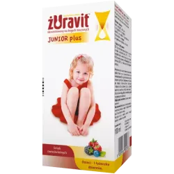 ŻURAVIT JUNIOR PLUS SMAK OWOCÓW LEŚNYCH 100 ml syrop