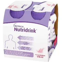 NUTRIDRINK SMAK TRUSKAWKOWY 4x 125 ml