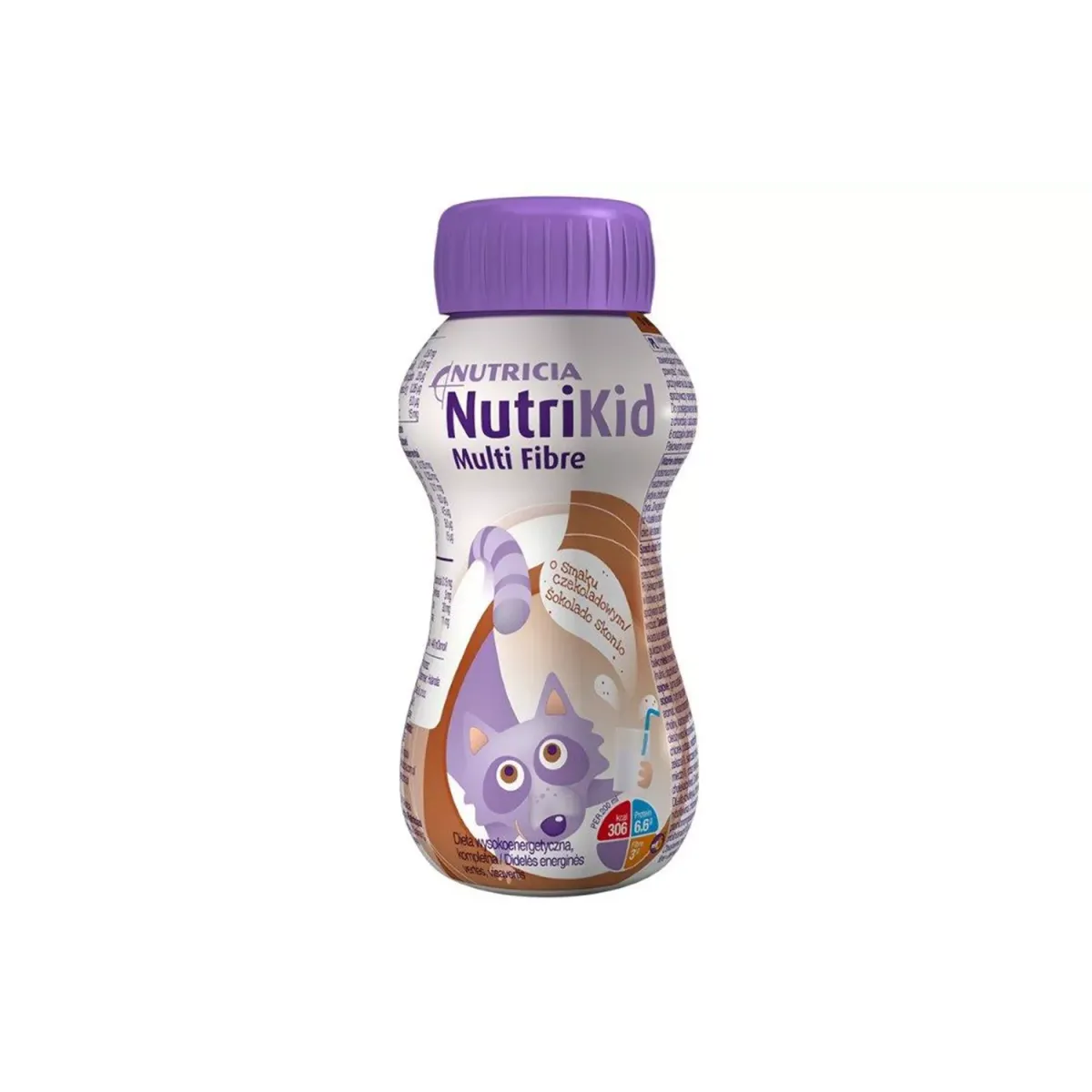NUTRIKID MULTI FIBRE SMAK CZEKOLADOWY 200 ml