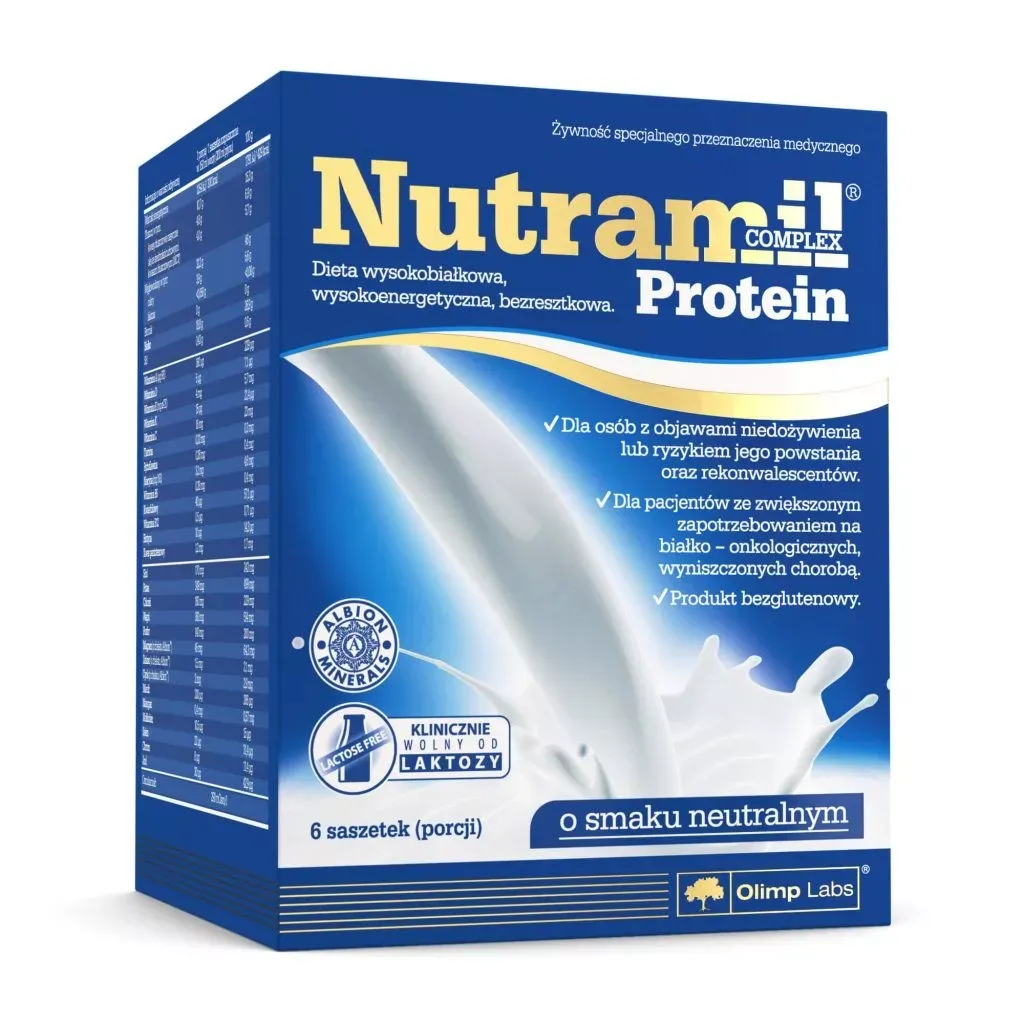 NUTRAMIL COMPLEX PROTEIN SMAK NEUTRALNY 6 saszetek