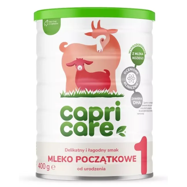 CAPRICARE 1 MLEKO POCZĄTKOWE OPARTE NA MLEKU KOZIM 400 g