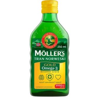 MOLLER'S GOLD TRAN NORWESKI CYTRYNOWY 250 ml