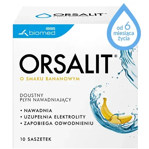 ORSALIT SMAK BANANOWY 10 saszetek