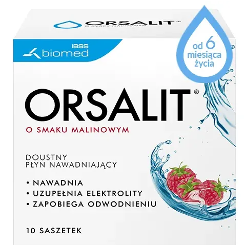 ORSALIT SMAK MALINOWY 10 saszetek