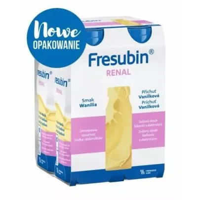FRESUBIN RENAL SMAK WANILIOWY 4x 200 ml