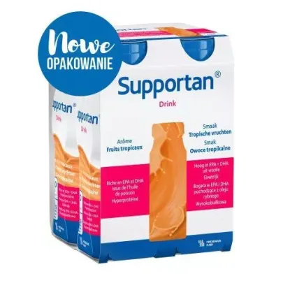 SUPPORTAN SMAK OWOCÓW TROPIKALNYCH 4 x 200 ml