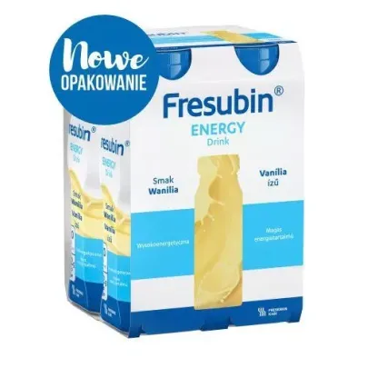 FRESUBIN ENERGY DRINK SMAK WANILIOWY 4 x 200 ml