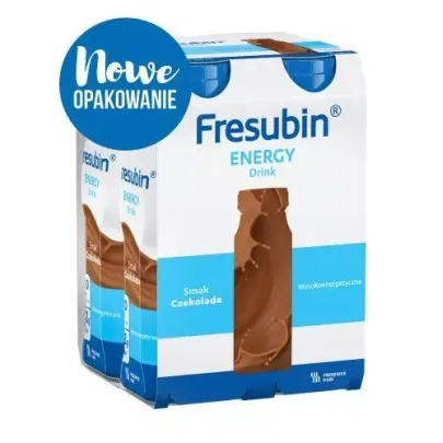 FRESUBIN ENERGY DRINK SMAK CZEKOLADOWY 4 x 200 ml