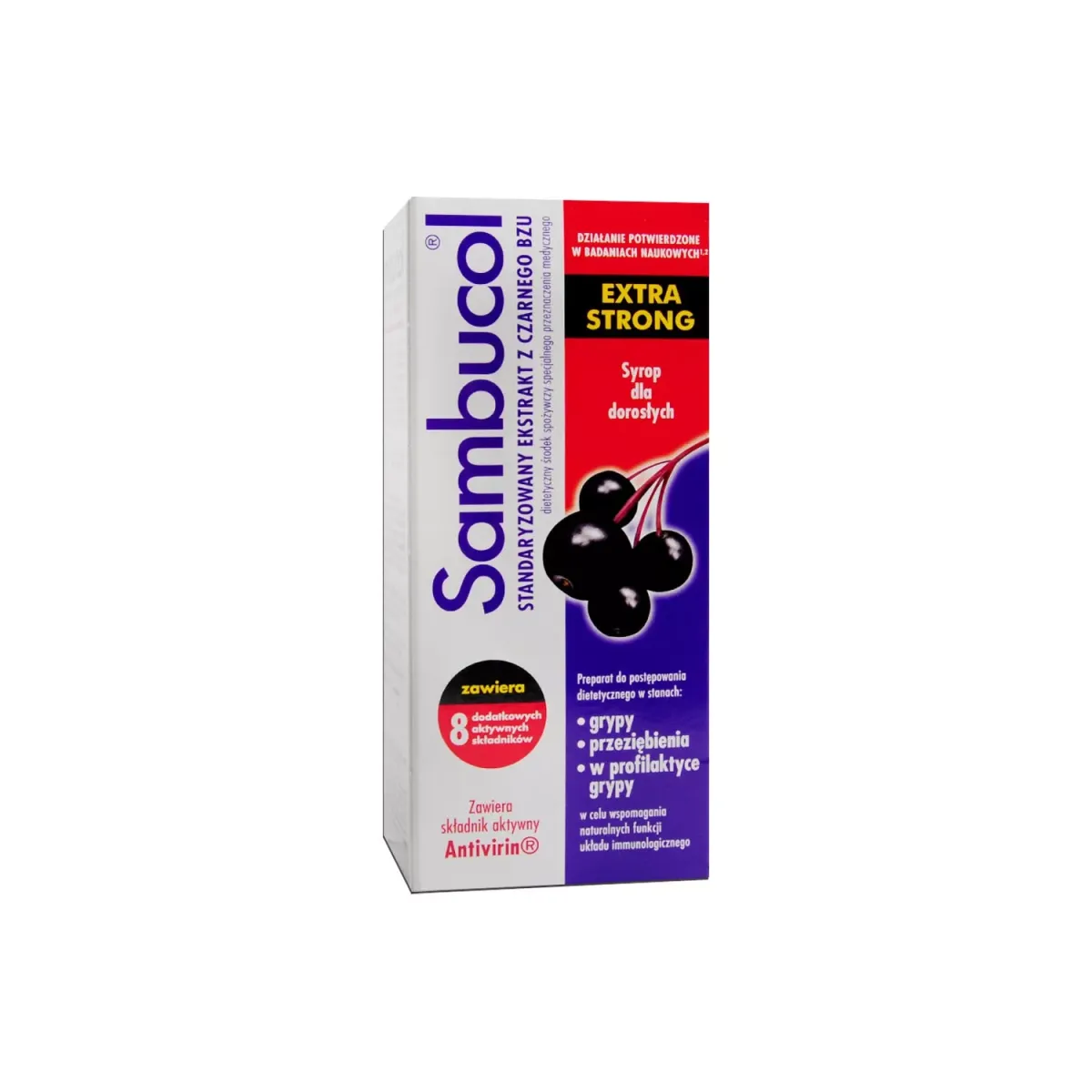 SAMBUCOL EXTRA STRONG 120 ml syrop