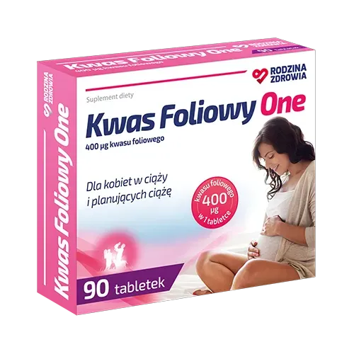 RODZINA ZDROWIA KWAS FOLIOWY ONE 90 tabletek