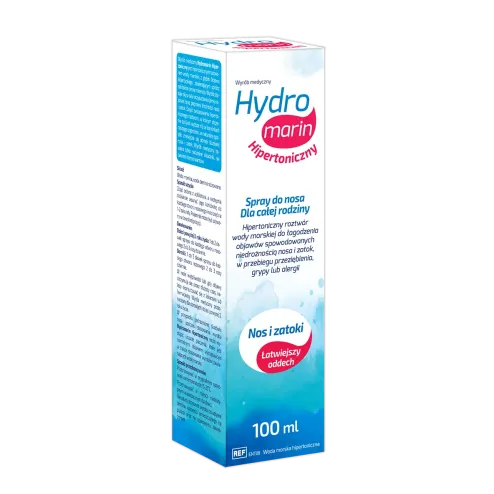 HYDROMARIN HIPERTONICZNY SPRAY DO NOSA 100 ml