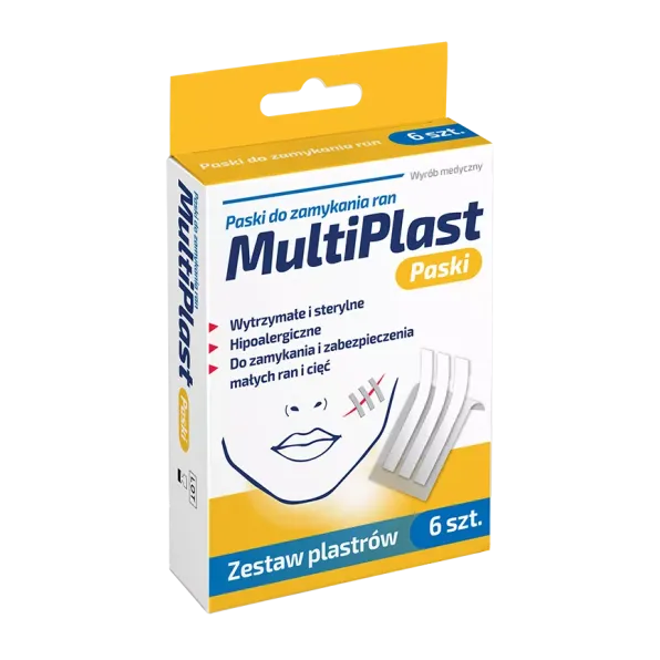 MULTIPLAST PASKI DO ZAMYKANIA RAN 6 sztuk