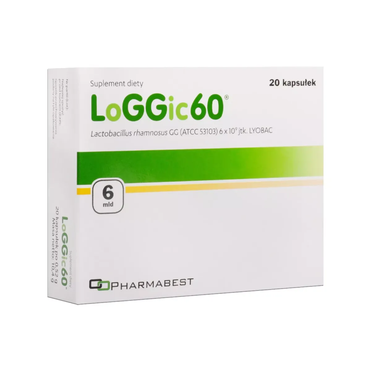 LOGGIC60 20 kapsułek
