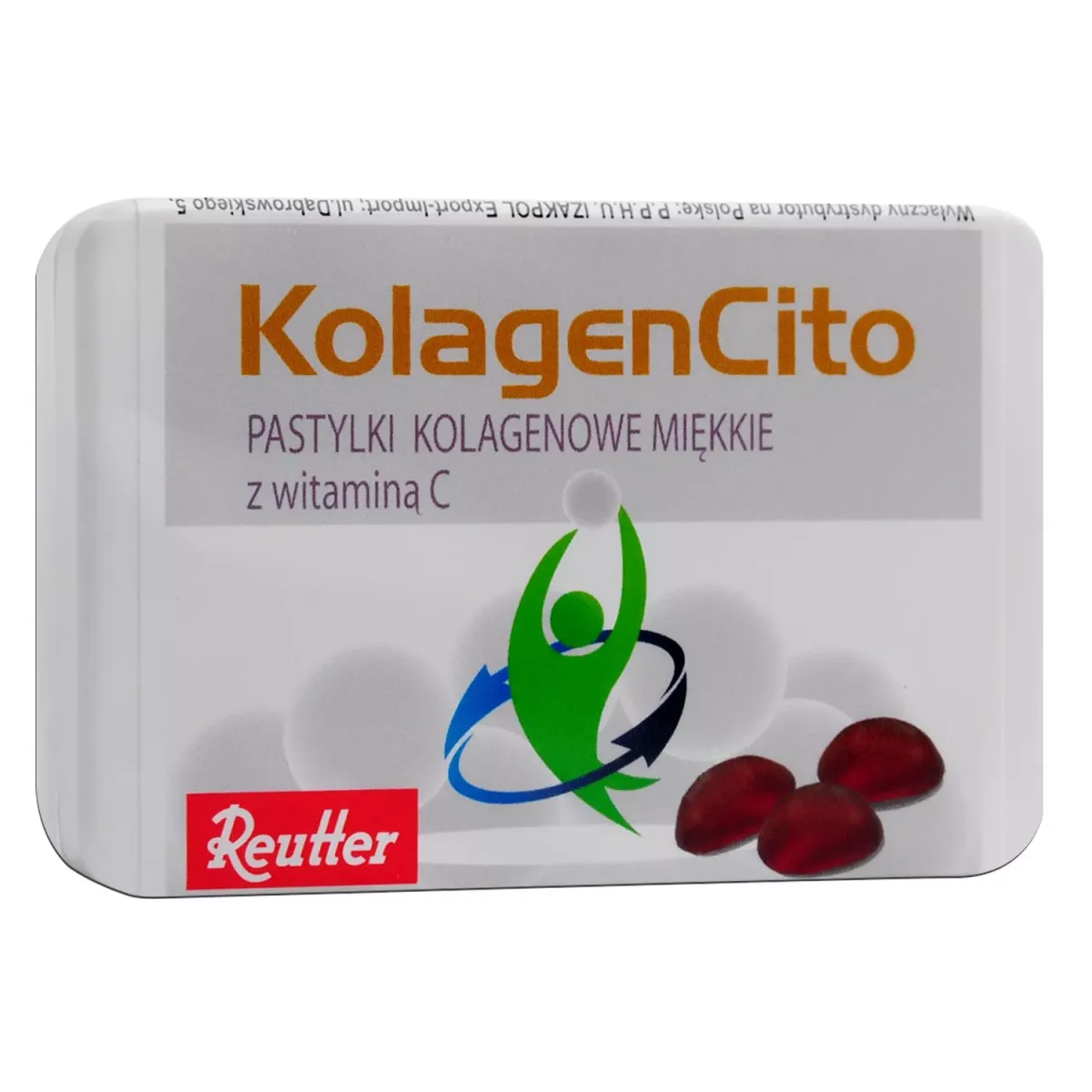 KOLAGENCITO PASTYLKI KOLAGENOWE MIĘKKIE Z VIT. C