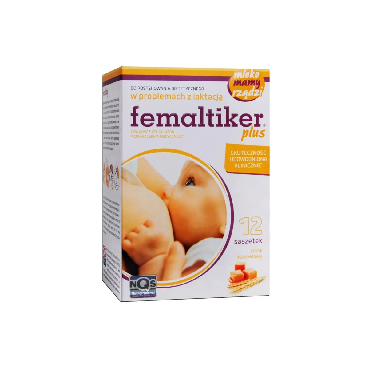 FEMALTIKER PLUS 12 saszetek smak karmelowy