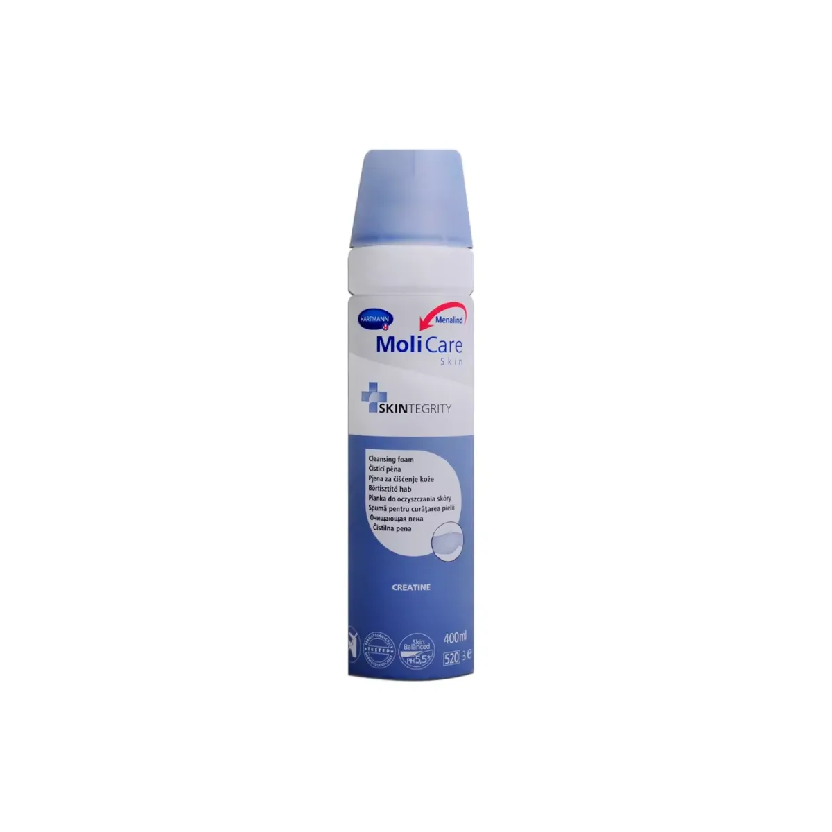 MOLICARE SKIN PIANKA DO OCZYSZCZANIA SKÓRY 400 ml