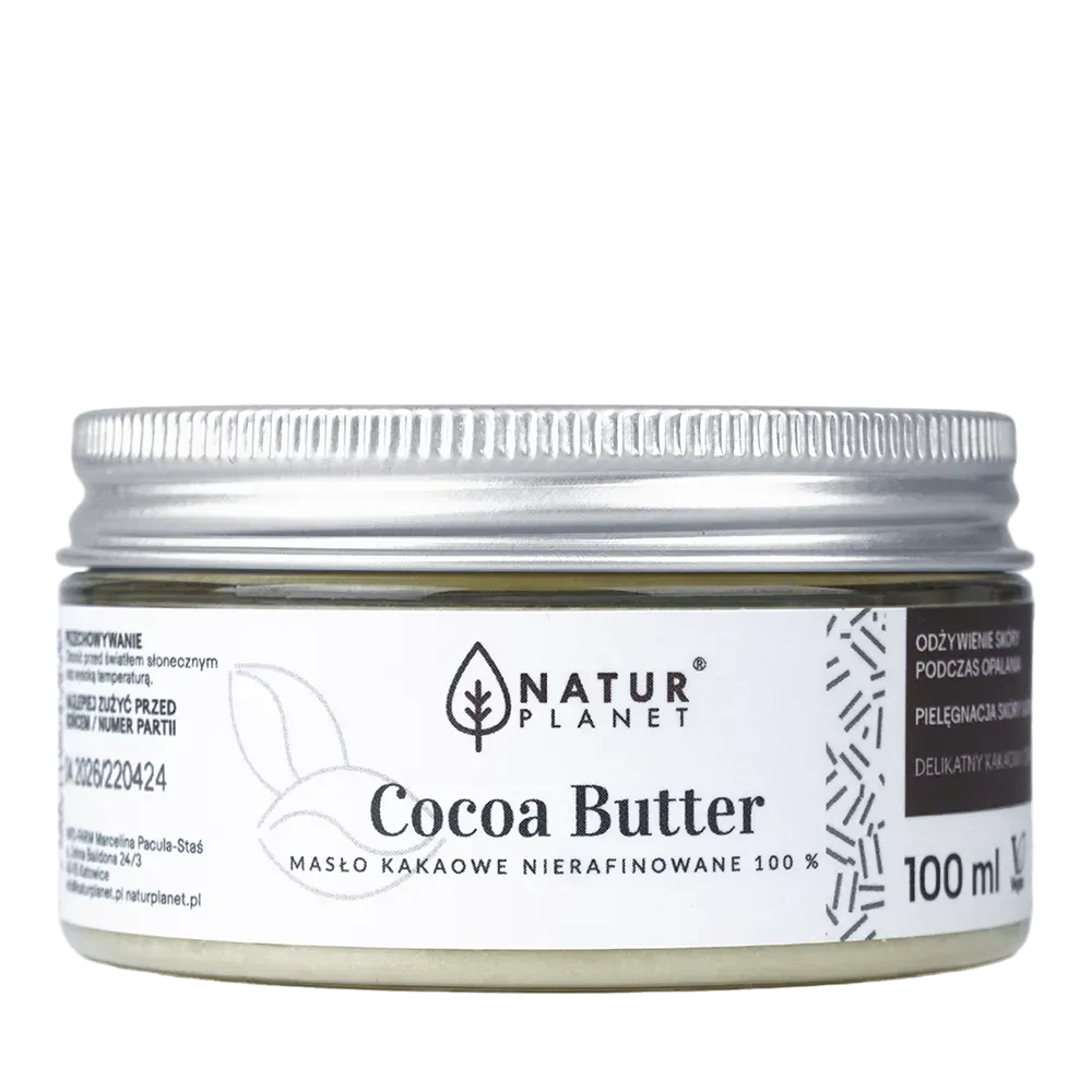 NATUR PLANET MASŁO KAKAOWE COCOA BUTTER 100 ml
