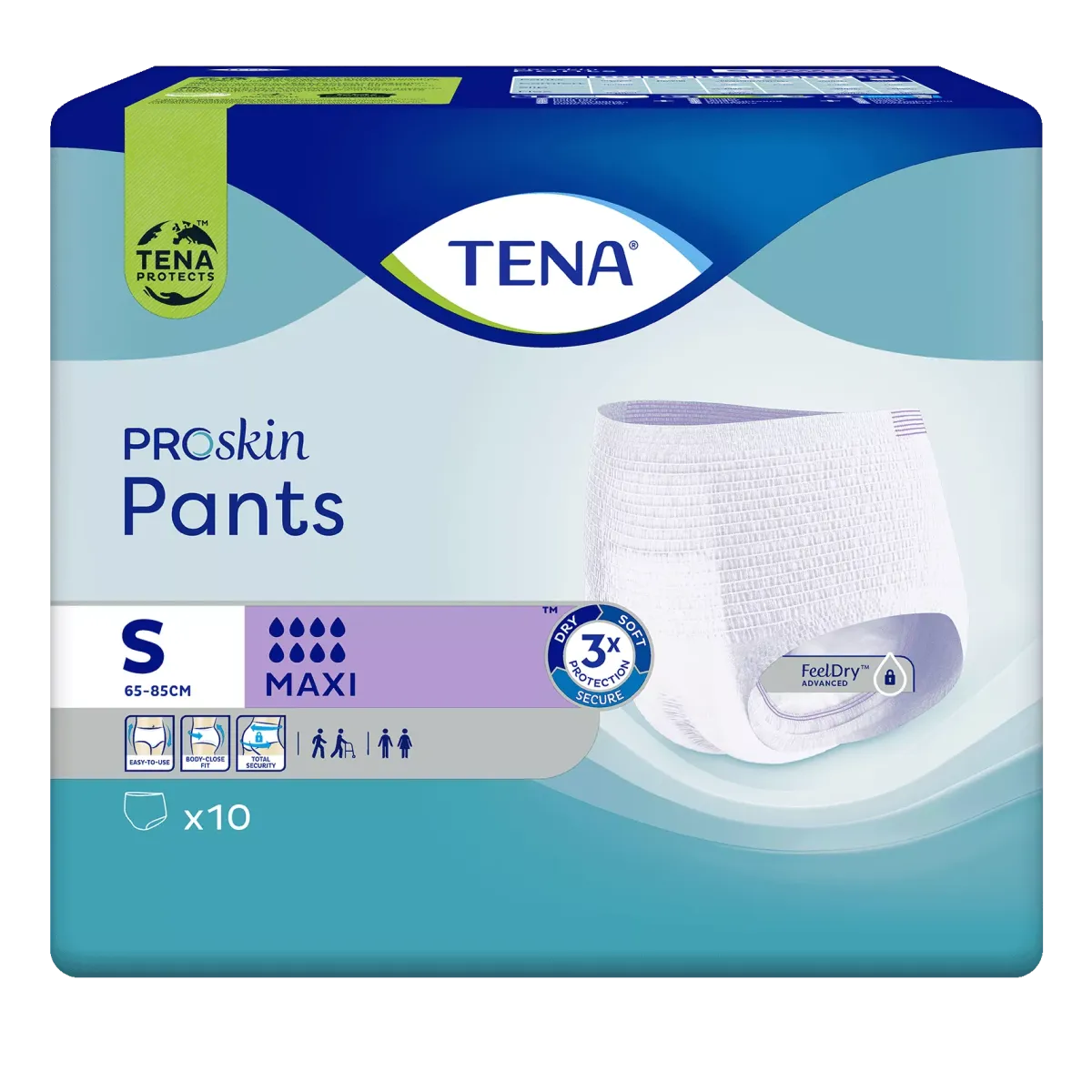 TENA PANTS ProSkin Maxi S x 10 szt.