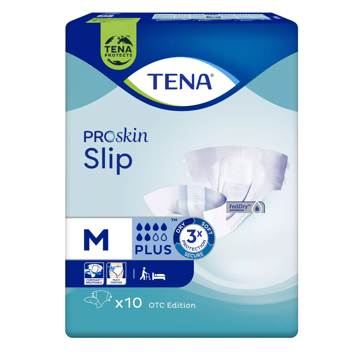 TENA SLIP ProSkin Plus  M x 10 szt.