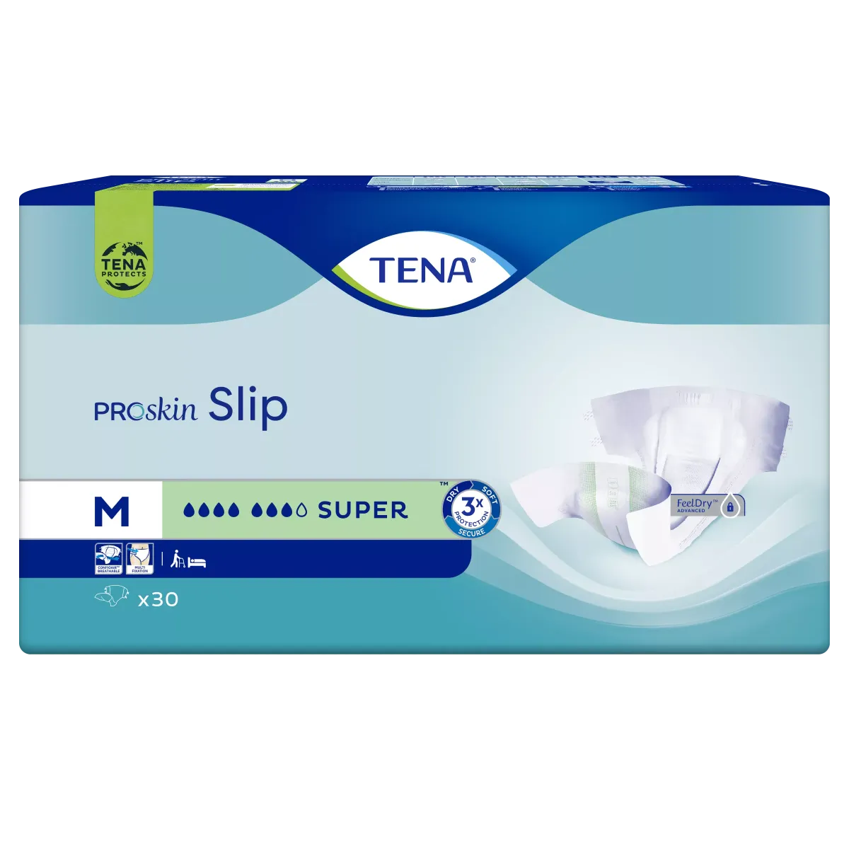 TENA SLIP ProSkin Super M x 30 szt.