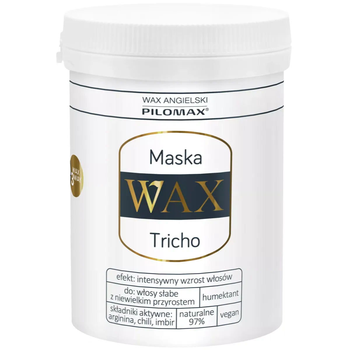 MASKA PRZYSPIESZAJĄCA WZROST WŁOSÓW I POROST NOWYCH WAX TRICHO 240 ml