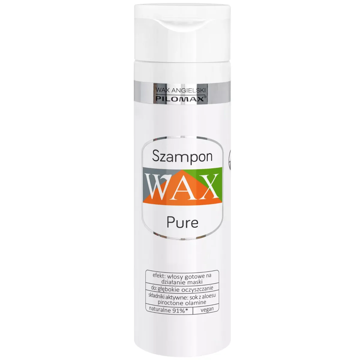 SZAMPON GŁĘBOKO OCZYSZCZAJĄCY PRZYGOTOWUJĄCY WŁOSY NA DZIAŁANI MASKI PURE WAX 200 ml