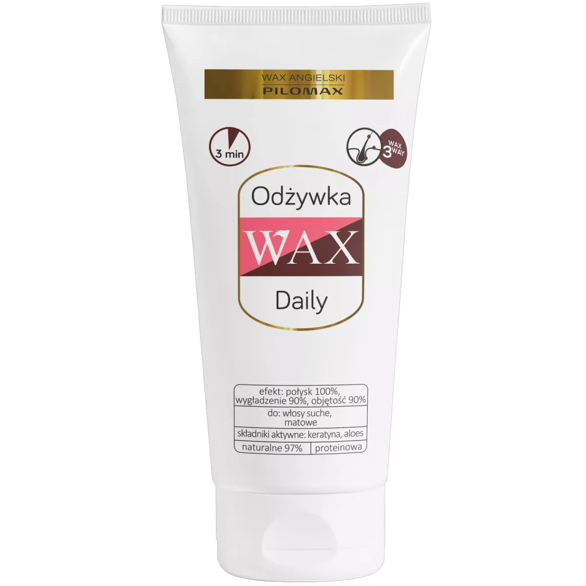 ODŻYWKA DO WŁOSÓW SUCHYCH ŁAMLIWYCH I PUSZĄCYCH SIĘ WAX 200 ml