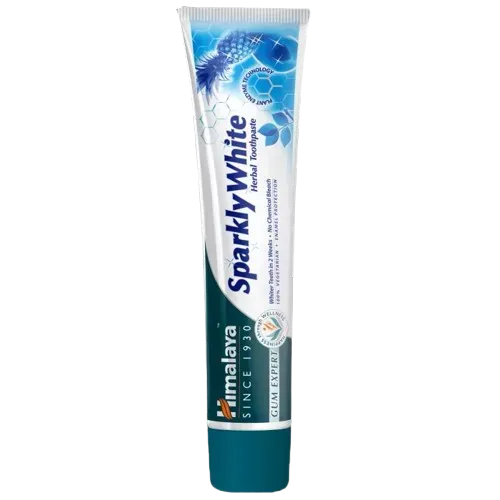 HIMALAYA Ziołowa pasta wybielająca Sparkly White 75 ml