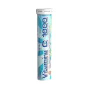 VITAMINA C 1000mg DLA DIABETYKÓW 20 tabletek musujących