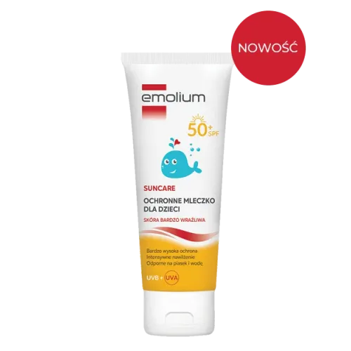 EMOLIUM SUNCARE OCHRONNE MLECZKO DLA DZIECI SPF 50+ 125 ml